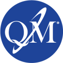 QM with disc inside blue circle